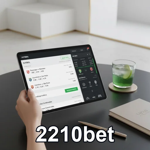 Ilustração de Explore as Apostas Esportivas na 2210bet com Odds Altas