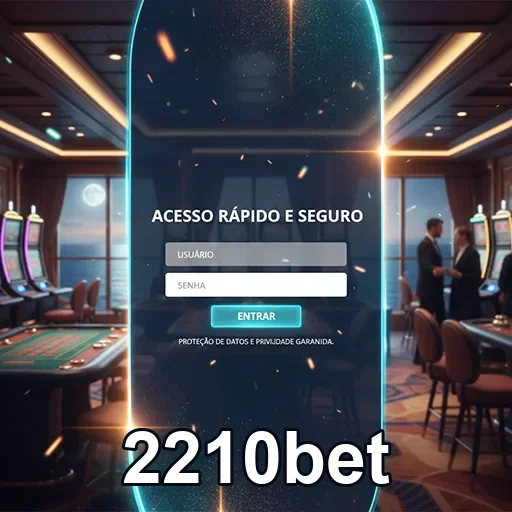 Ilustração de Experimente a Diversão dos Jogos Online na 2210bet