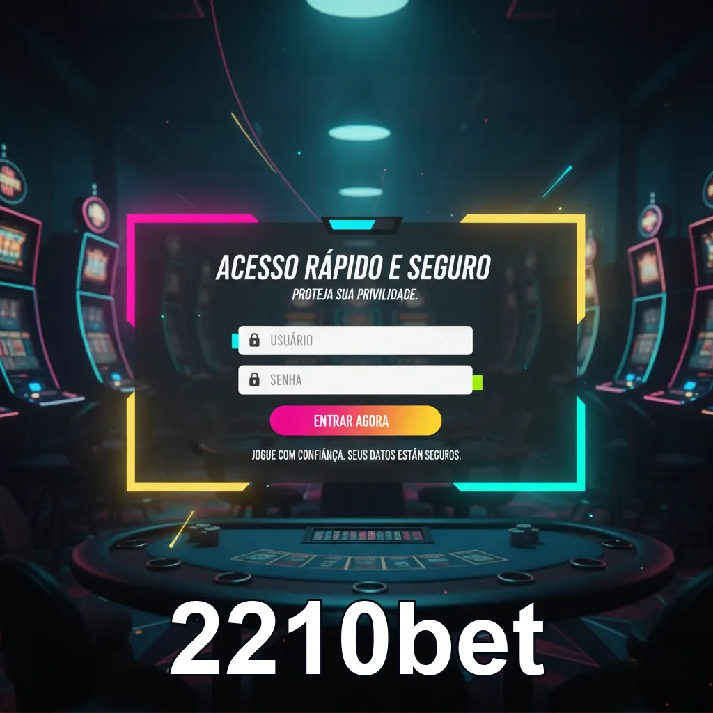 Ilustração de Experimente a Diversão dos Jogos Online na 2210bet